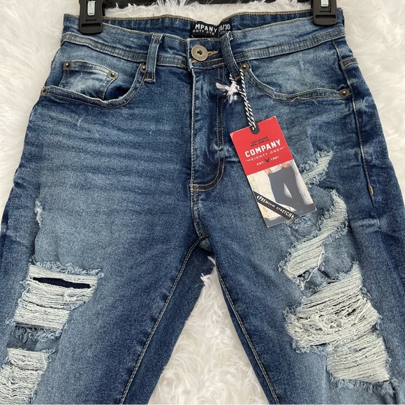 Company Eighty One Woman’s Size 28/30 Distressed High Rise Skinny Jeans NWT! - Picture 5 of 7